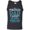 Glove Printer Dad T-Shirt
