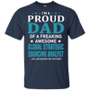 Global Strategic Sourcing Analyst Dad T-Shirt