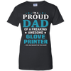 Glove Printer Dad T-Shirt