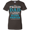 Glove Printer Dad T-Shirt